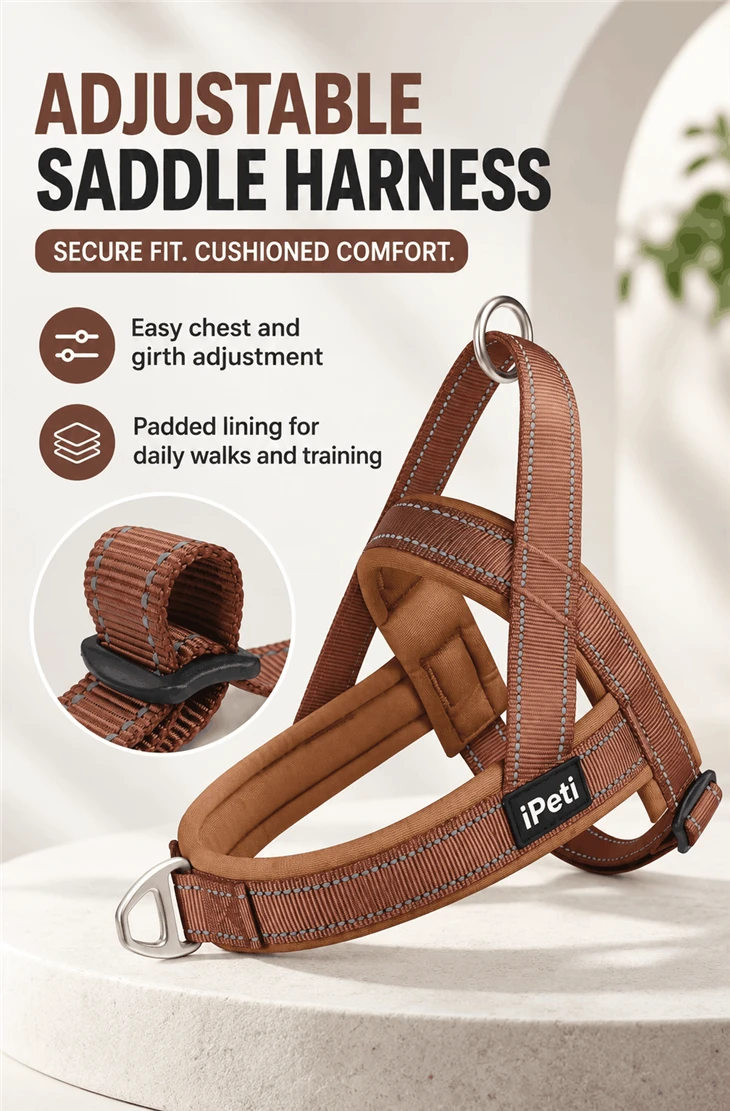 Reflective Saddle Dog Harness manufacturers