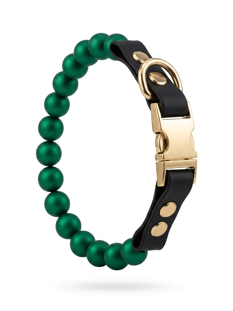 Food-Grade Silicone Bead Pet Collar high quality